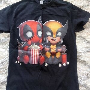 Gildan Black Heavy Cotton Crewneck Tee